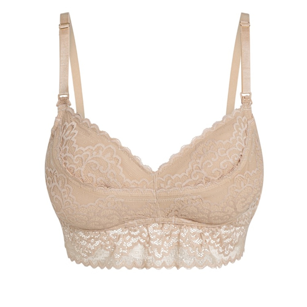 The Dairy Fairy Ayla Sexy Lace Hands Free Pumping and Nursing Demi Underwire Bra